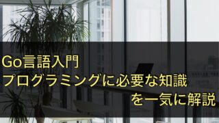 Go言語プログラミング入門｜基本文法・構文総まとめ