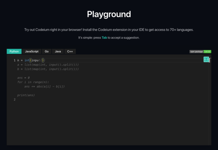 無料で使えるコード生成AI「Codeium」をVSCodeで使う方法|Aru's テクログ(Aruaru0)